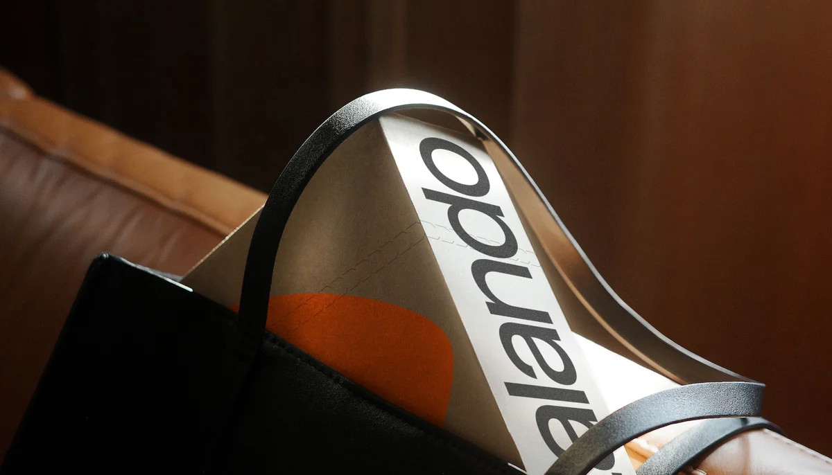 Zalando wordmark on a sneaker sole